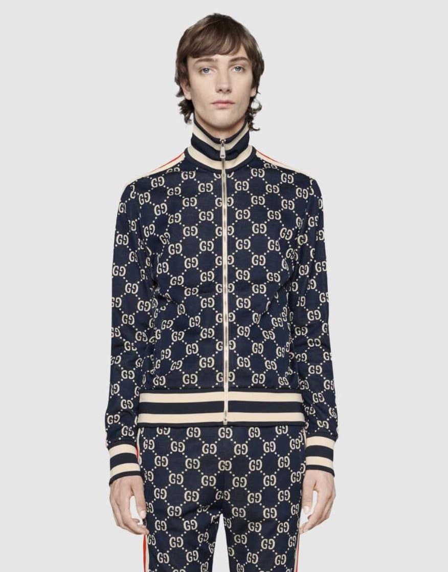 Gucci GG Jacquard track jacket Deliveryman 