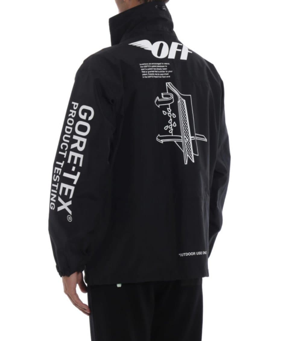 Off-White Goretex Zip Jacket Deliveryman 