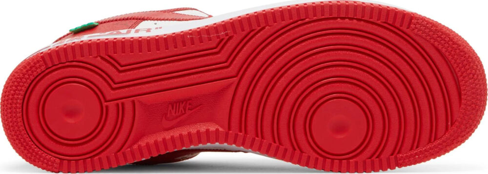 Louis Vuitton x Nike Air Force 1 Low White Comet Red