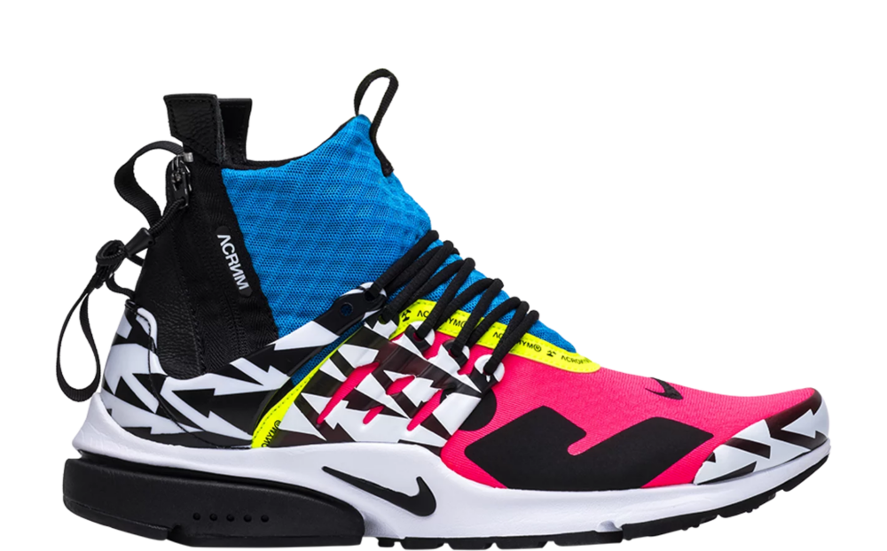 Acronym x Nike Air Presto Mid Racer Pink