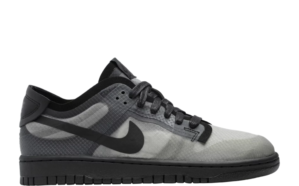 Comme des Garçons x Nike Dunk Low Black Clear Wmns