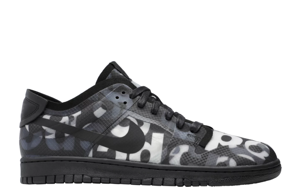 Comme des Garçons x Nike Dunk Low Monogram Print Wmns