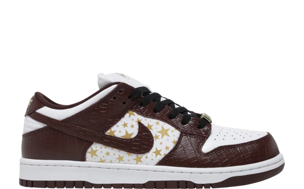Supreme x Nike Dunk Low OG SB QS Barkroot Brown