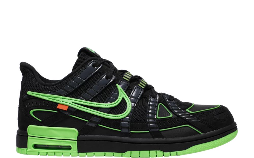 Off-White x Nike Air Rubber Dunk Green Strike