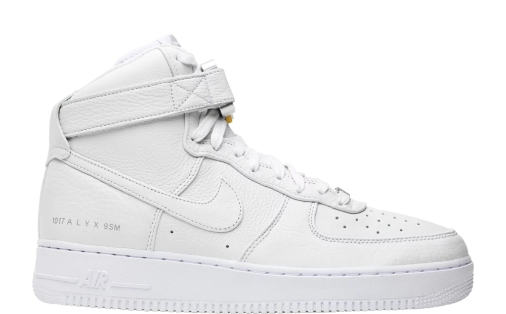 1017 ALYX 9SM x Nike Air Force 1 High Triple White