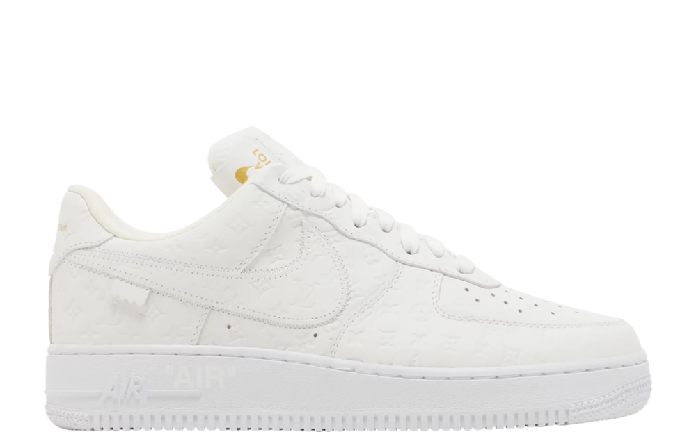 Louis Vuitton x Nike Air Force 1 Low Triple White