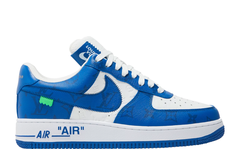 Louis Vuitton x Nike Air Force 1 Low White Team Royal