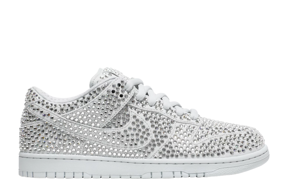 Cactus Plant Flea Market x Swarovski x Nike Dunk Low Pure Platinum