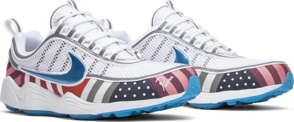 Parra x Nike Zoom Spiridon White Multi
