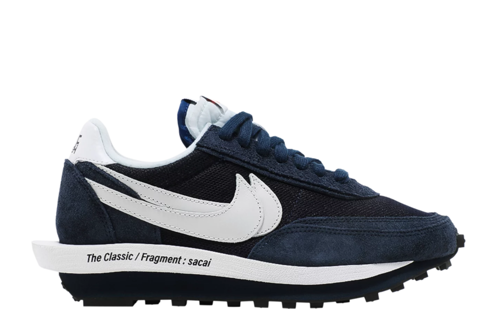 Fragment Design x sacai x Nike LDV Waffle Blackened Blue