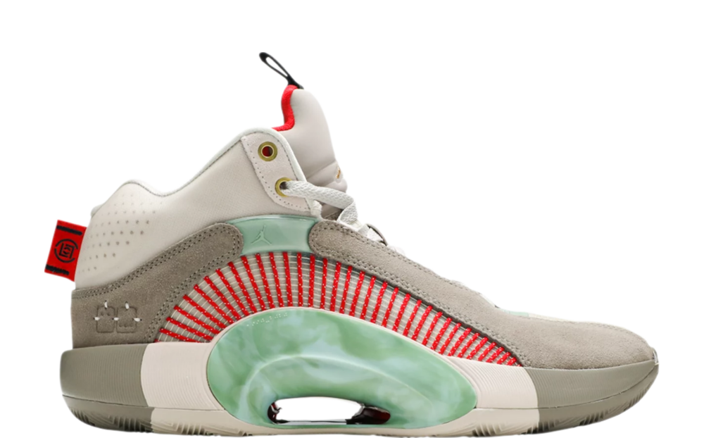 CLOT x Air Jordan 35 Sepia Stone