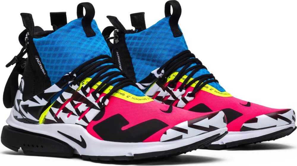 Acronym x Nike Air Presto Mid Racer Pink