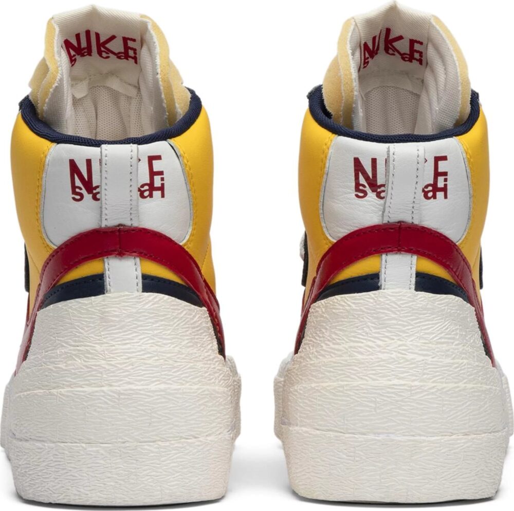 sacai x Nike Blazer Mid Maize Navy