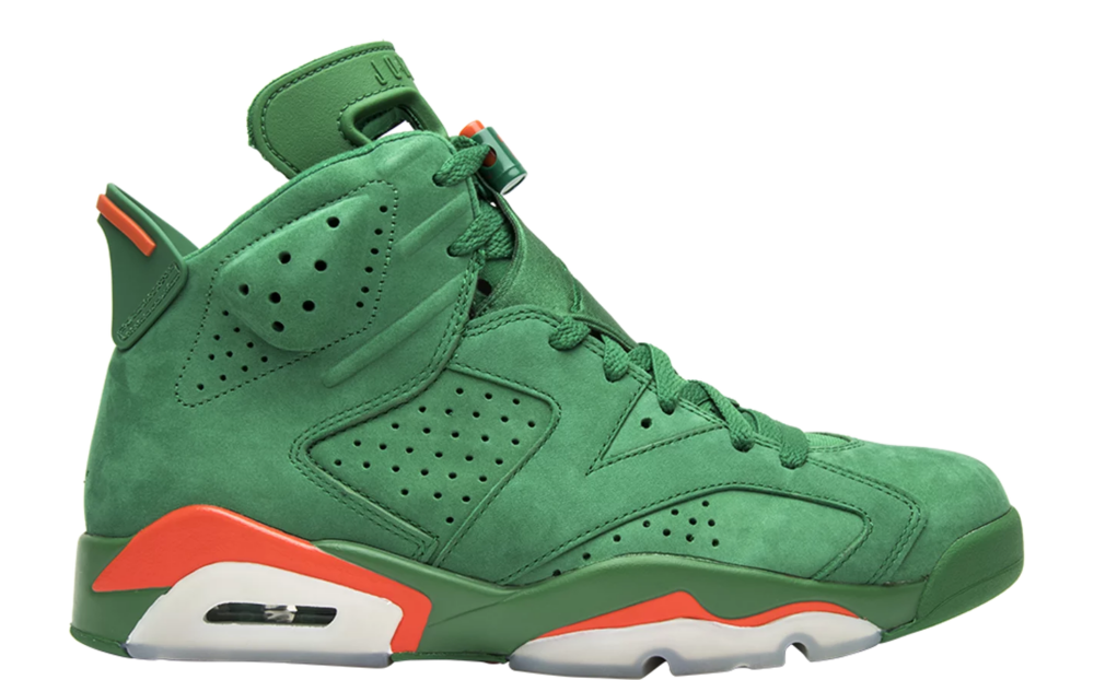 Air Jordan 6 Retro NRG Green Suede Gatorade