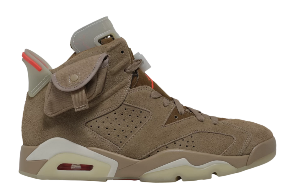 Travis Scott x Air Jordan 6 Retro British Khaki