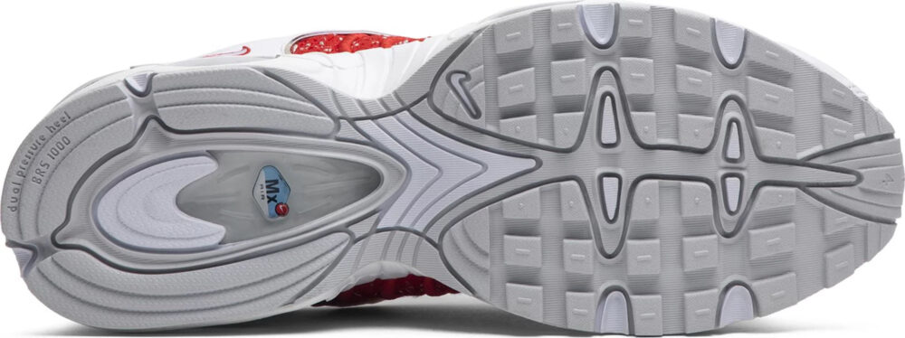 Supreme x Nike Air Max Tailwind 4 University Red