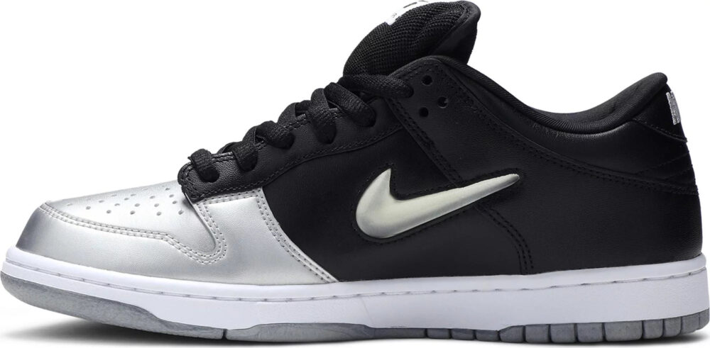 Supreme x Nike Dunk SB Low QS Metallic Silver