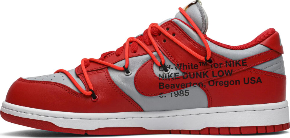 Off-White x Nike Dunk Low University Red