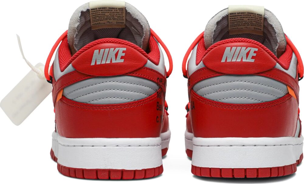 Off-White x Nike Dunk Low University Red