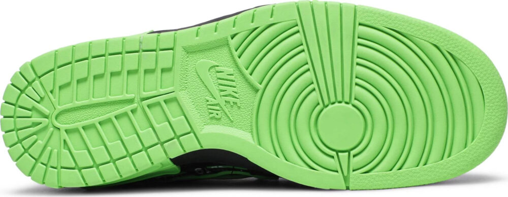 Off-White x Nike Air Rubber Dunk Green Strike