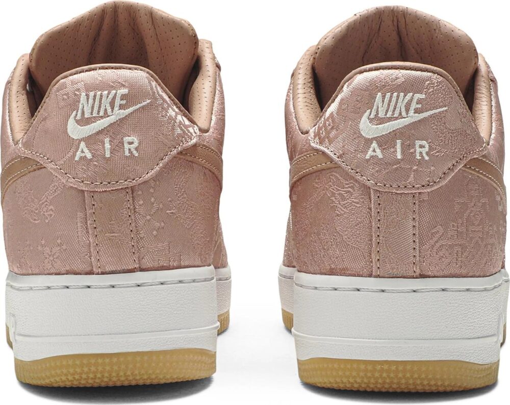 CLOT x Nike Air Force 1 Low Premium Rose Gold Silk