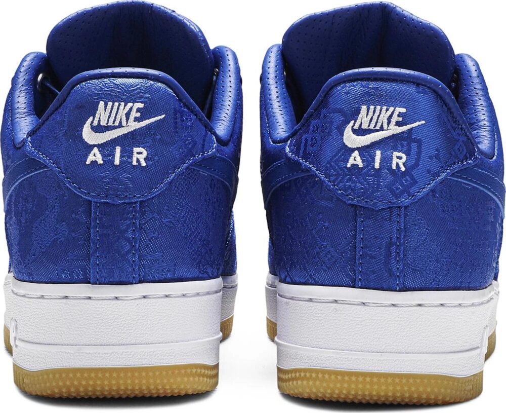 CLOT x Nike Air Force 1 PRM Royal Silk
