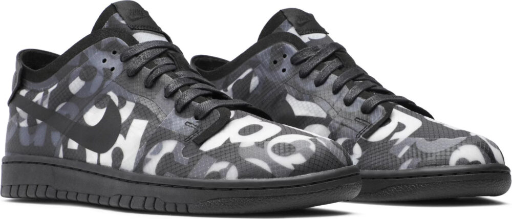 Comme des Garçons x Nike Dunk Low Monogram Print Wmns
