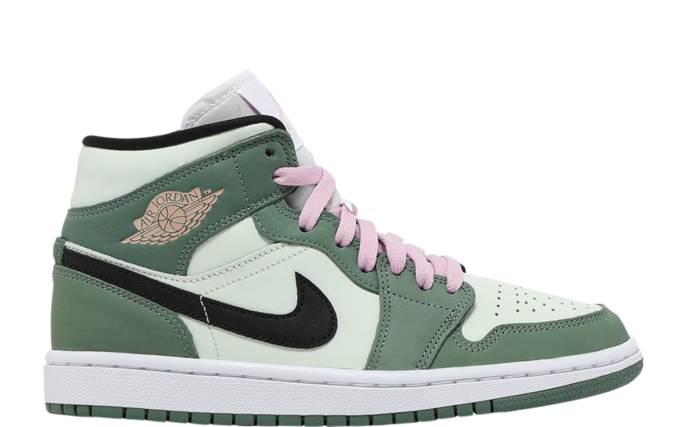 Air Jordan 1 Mid SE Dutch Green Wmns