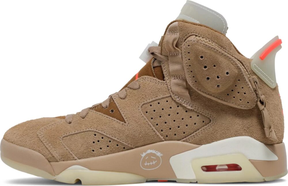 Travis Scott x Air Jordan 6 Retro British Khaki