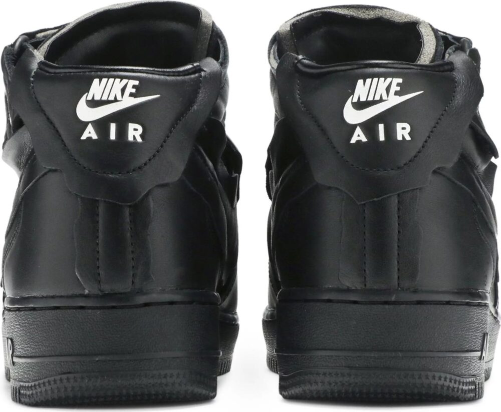 Comme des Garçons x Nike Air Force 1 Mid Triple Black