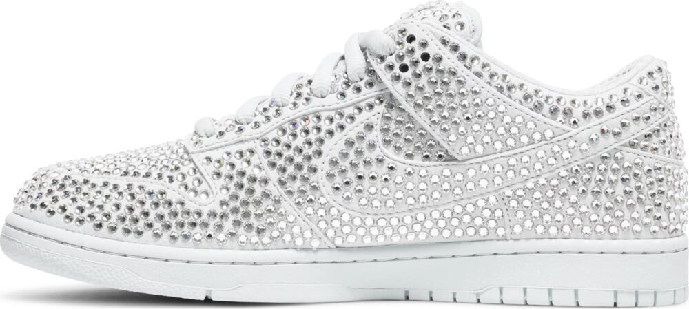 Cactus Plant Flea Market x Swarovski x Nike Dunk Low Pure Platinum