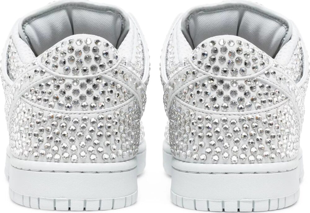 Cactus Plant Flea Market x Swarovski x Nike Dunk Low Pure Platinum