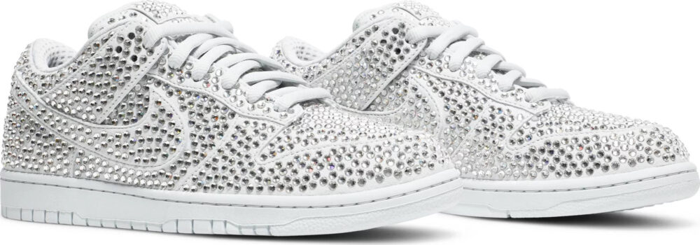 Cactus Plant Flea Market x Swarovski x Nike Dunk Low Pure Platinum