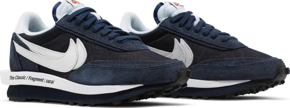 Fragment Design x sacai x Nike LDV Waffle Blackened Blue