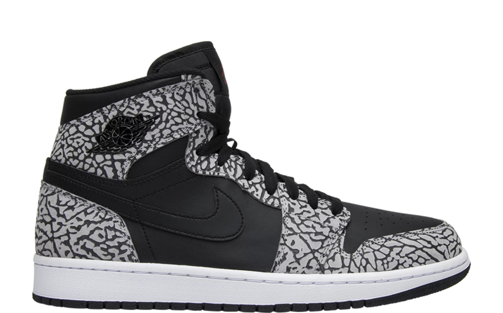 Air Jordan 1 Retro High Black Elephant