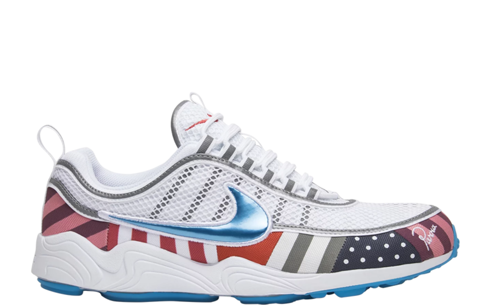 Parra x Nike Zoom Spiridon White Multi