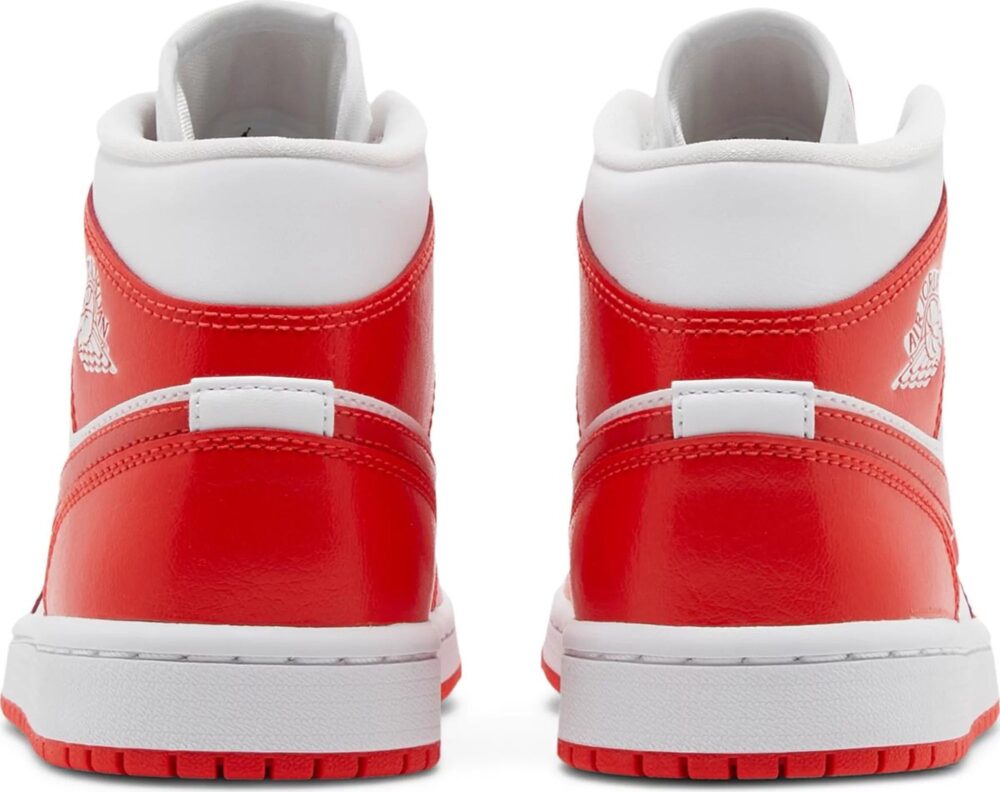 Air Jordan 1 Mid Habanero Red Wmns