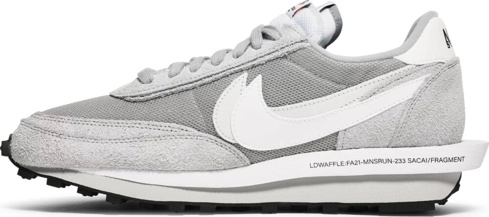 Fragment Design x sacai x Nike LDV Waffle Light Smoke Grey