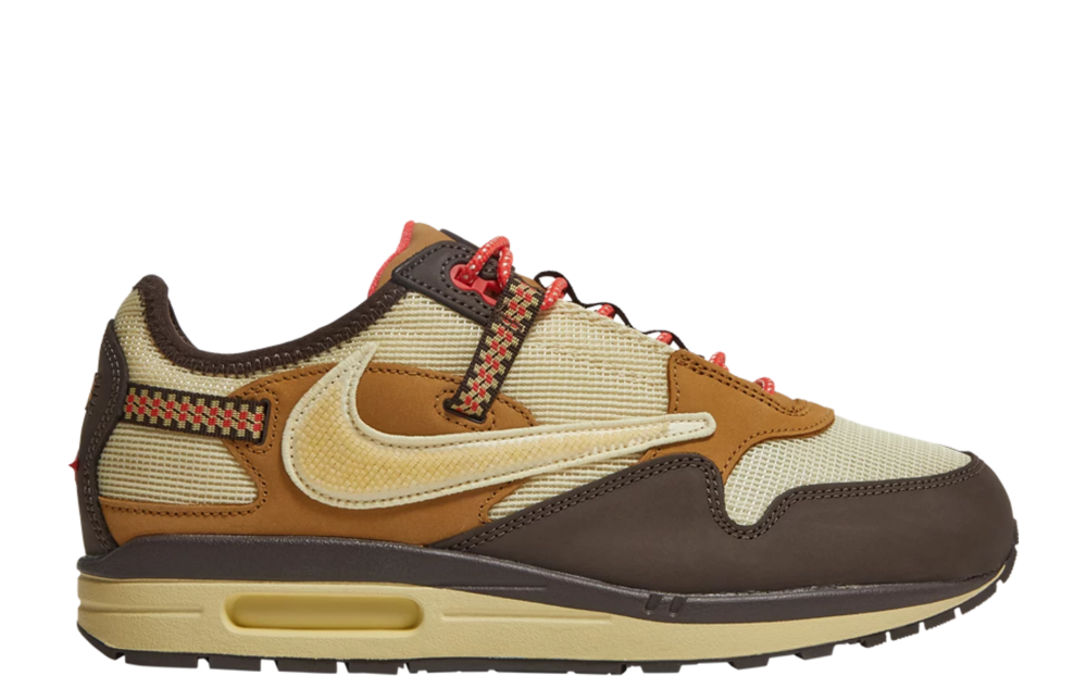 Travis Scott x Nike Air Max 1 Baroque Brown