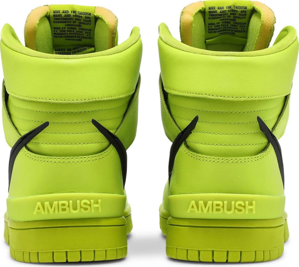 AMBUSH x Nike Dunk High Flash Lime
