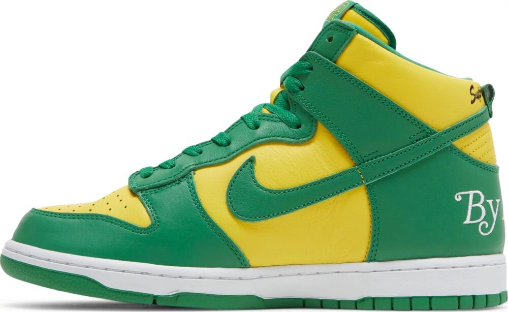 Supreme x Nike Dunk High SB By Any Means - Brazil
