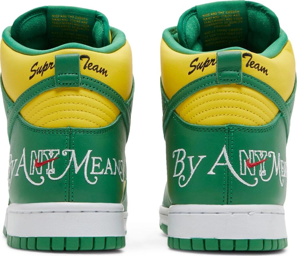 Supreme x Nike Dunk High SB By Any Means - Brazil
