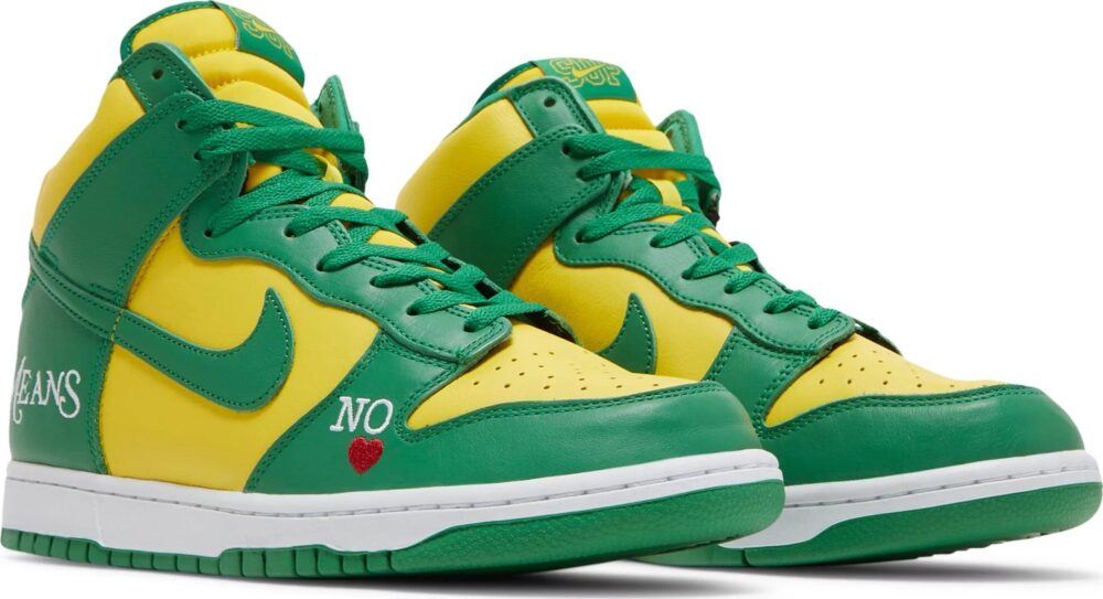 Supreme x Nike Dunk High SB By Any Means - Brazil