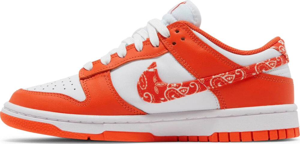 Nike Dunk Low Orange Paisley Wmns