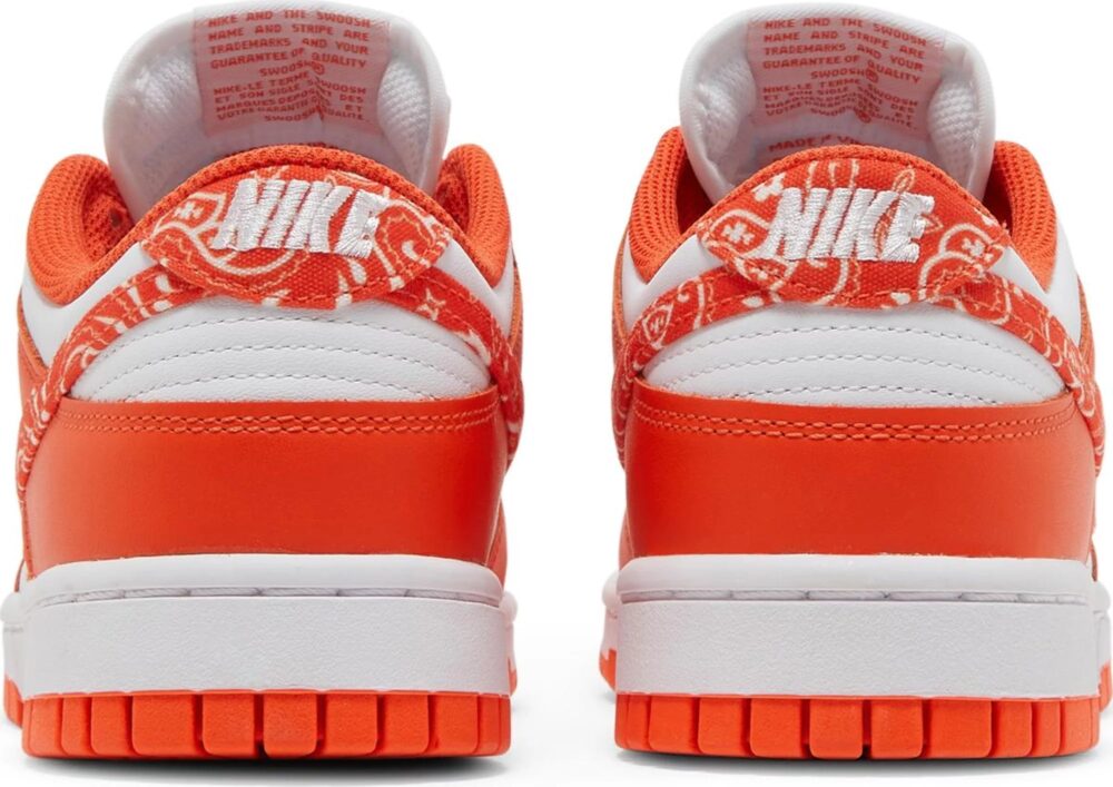 Nike Dunk Low Orange Paisley Wmns