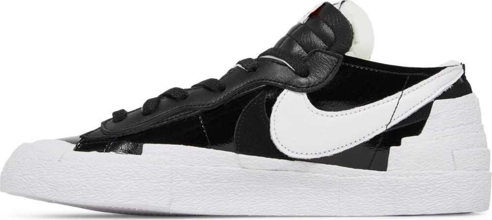 sacai x Nike Blazer Low Black Patent