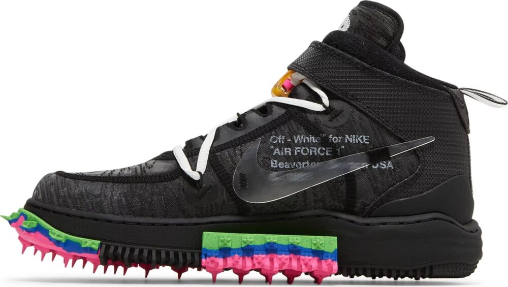 Off-White x Nike Air Force 1 Mid Black