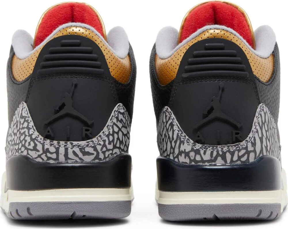 Air Jordan 3 Retro Black Gold Wmns