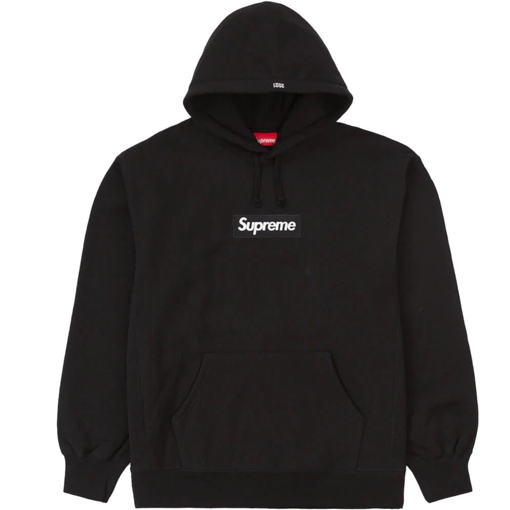 Supreme Box Logo Hooded Sweatshirt Black (FW21)