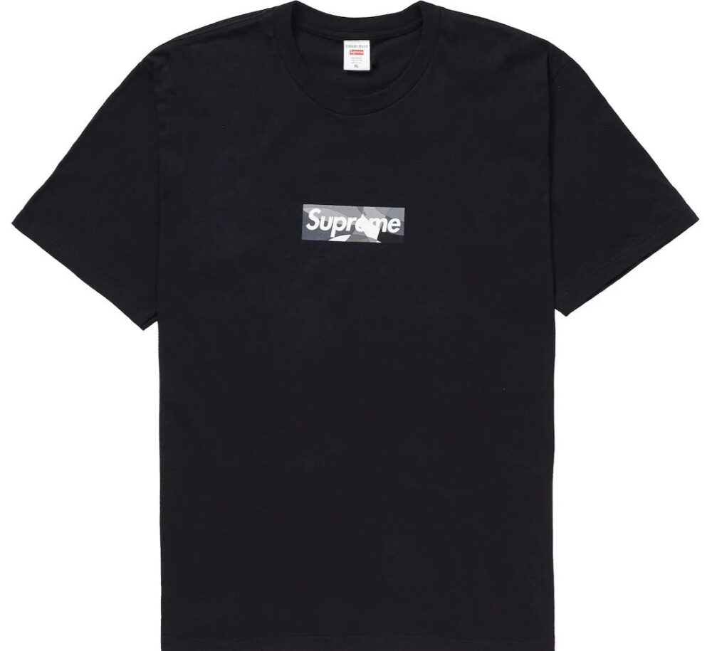 Supreme Emilio Pucci Box Logo Tee Black/Black